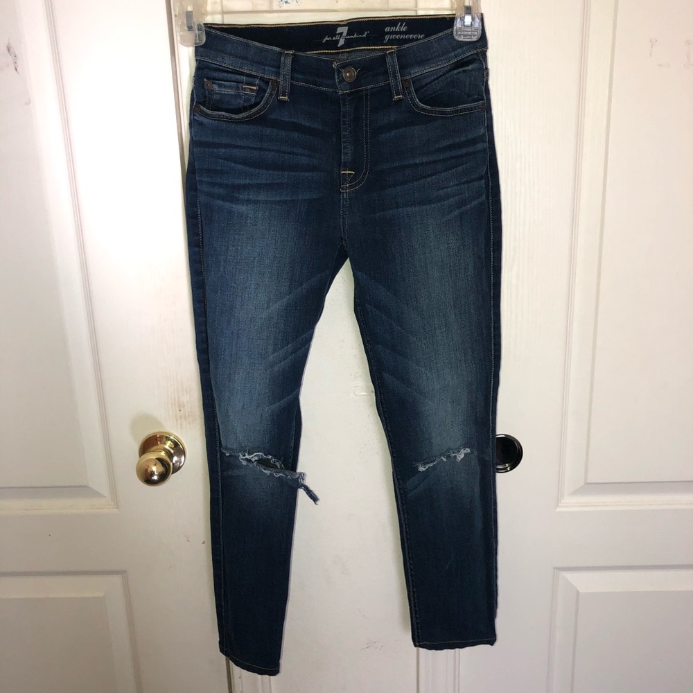 7 For All Mankind skinny jeans